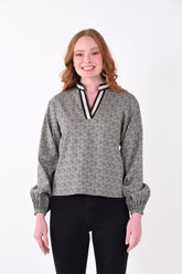 EMILY MCCARTHY LOLLI PRINT TOP